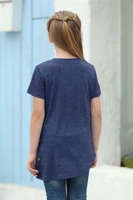 img 3 attached to GORLYA Sleeve Button T Shirt GOR1056