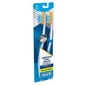 img 2 attached to 🦷 Oral-B Pro-Health Clinical Pro-Flex Toothbrush: Flexing Sides, 40M Medium, Original Version, 2 Count – Quality Dental Care