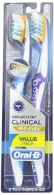 img 1 attached to 🦷 Oral-B Pro-Health Clinical Pro-Flex Toothbrush: Flexing Sides, 40M Medium, Original Version, 2 Count – Quality Dental Care