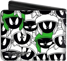 img 3 attached to 👽 Marvin Men's Martian Accessory Bifold Wallet by Buckle Down