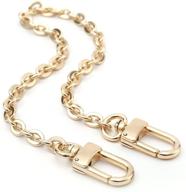 👛 gold 13'' mini copper purse chains: elegant shoulder crossbody strap bag accessories with decorative charm logo