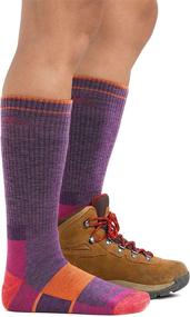 img 1 attached to Darn Tough Women's Hike/Trek Full Cushion Boot Sock: Ultimate Comfort for Outdoor Adventures