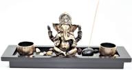 🐘 zen garden elephant incense burner candle holder - ganesha inspired home decor gift логотип