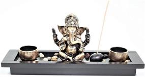 img 4 attached to 🐘 Zen Garden Elephant Incense Burner Candle Holder - Ganesha Inspired Home Decor Gift