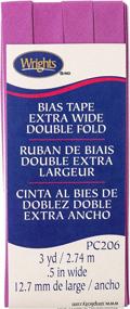 img 1 attached to Enhance Your Sewing Projects with Wrights Radiant Orchid Double Fold Sewing