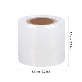 img 1 attached to 🎯 Professional Eyebrow Tattoo Plastic Wrap: 2 Packs Preservative Film for Microblading & Permanent Makeup Supplies