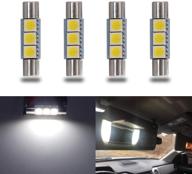 🚗 enhance your car's interior with ibrightstar's super bright 29mm led bulbs for sun visor & vanity mirror lights logo