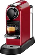 ☕ кофемашина nespresso citiz от breville в красном цвете: идеальное сочетание стиля и функциональности. логотип