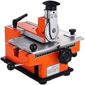 img 2 attached to 🏷️ Metal Label Stamping Machine for Nameplates - Marking Printer for Metal (No.6 Codeword Plate)