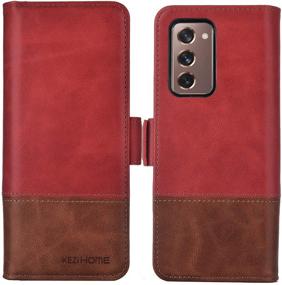 img 4 attached to KEZiHOME Samsung Galaxy Z Fold 2 5G Case Cell Phones & Accessories for Cases, Holsters & Clips