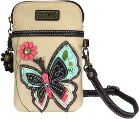 img 4 attached to Chala Butterfly Cellphone Crossbody Handbag