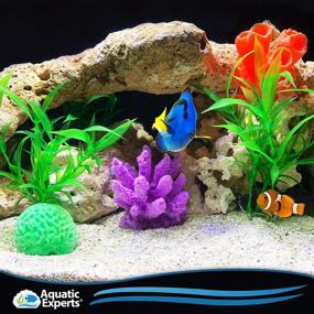 img 3 attached to Artificial Aquarium Coral Freshwater Decorations Fish & Aquatic Pets for Aquarium Pumps & Filters