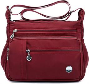 img 4 attached to 👜 Zokrintz: Stylish and Functional Crossbody Handbags & Wallets for Women – Waterproof, Lightweight, and Versatile