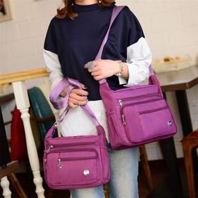 img 3 attached to 👜 Zokrintz: Stylish and Functional Crossbody Handbags & Wallets for Women – Waterproof, Lightweight, and Versatile