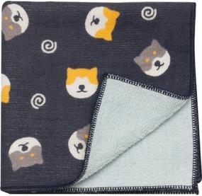 img 2 attached to 🐕 Shiba Gauze Pile Handkerchief by Hamamonyo