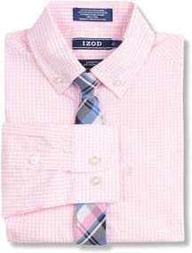 img 3 attached to 👔 IZOD White Boys' Dress Shirt: Stylish Tops, Tees & Shirts for a Classy Look