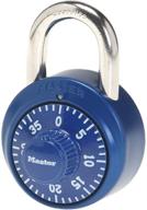 🔒 secure your locker with master lock 1530dcm combination padlock - 1 pack, choose from assorted eye-catching colors! logo