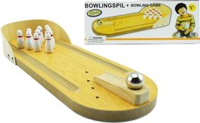 img 1 attached to 🎳 Toysery Mini Bowling Set: Ultimate Desktop Bowling Game for Home Entertainment