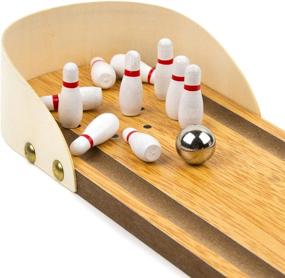 img 2 attached to 🎳 Toysery Mini Bowling Set: Ultimate Desktop Bowling Game for Home Entertainment