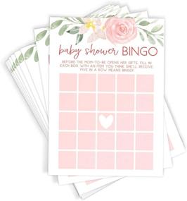 img 2 attached to 🎉 Baby Shower Bingo Game Set of 50 Cards | Printed Party | Fun and Easy to Play Baby Shower Game and Activity | Unique & Engaging