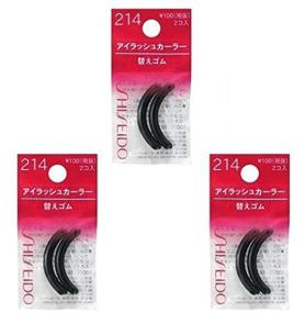 img 1 attached to 🔧 Shiseido Eyelash Curler Replacement Rubber Pads Set of 3