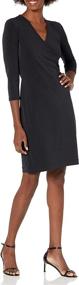 img 4 attached to Lark Ro Womens Crepe Dress Women's Clothing