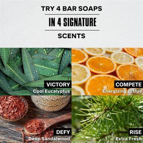 img 3 attached to 🧼 Art of Sport Variety 4-Pack Body Bar Soap: Experience the Full Range of Fresh Scents - Activated Charcoal Soap Infused with Natural Botanicals, Tea Tree Oil, and Shea Butter - Ideal for Showering and Hand Washing - Each Bar 3.75oz...