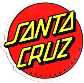 img 1 attached to Santa Cruz Classic Skateboard Sticker