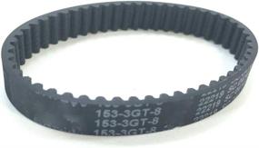 img 2 attached to 🔧 High-Quality 3PCS Soft Front Brush Belt Replacement Part 153-3GT-8 for Shark Vacuums AZ1002, AZ1000, AX950, AX951, ZU782