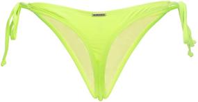 img 4 attached to 👙 RELLECIGA Tie-Side Women's Bikini Bottom – Trendy Women's Clothing