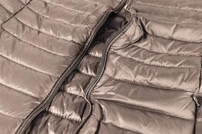 img 2 attached to Ultra-light Sleeveless Puffer Jacket 🧥 for Women - FlyGulls Lightweight Outerwear