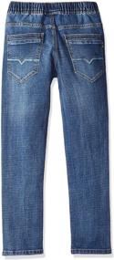 img 3 attached to 👖 LEO&amp;LILY Kids Elastic Waist Husky Stretch Denim Jeans LLB642 for Boys