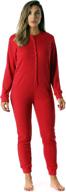 🔥 women's thermal henley onesie union suit - #followme for optimal comfort logo