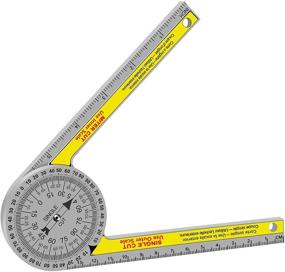 img 1 attached to 📏 Enhanced Protractor for Accurate Carpenter Renovation Measurements