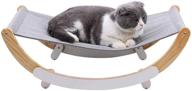 ultimate comfort zone: lisltant hanging cat bed - cozy rocking chair swaying cat hammock for indoor cats and kittens logo