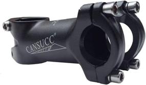 img 2 attached to 🚴 Adjustable MTB Bike Stem - CANSUCC Aluminum Alloy Handlebar Stem for Bicycle, Road Bike, 25.4 × 60mm, Matt Black