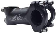 🚴 adjustable mtb bike stem - cansucc aluminum alloy handlebar stem for bicycle, road bike, 25.4 × 60mm, matt black logo