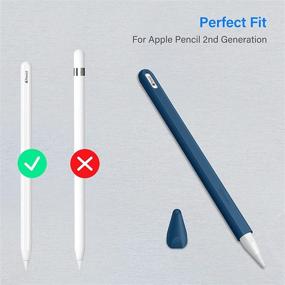 img 3 attached to «Футляр Fintie из силикона для Apple Pencil второго поколения»