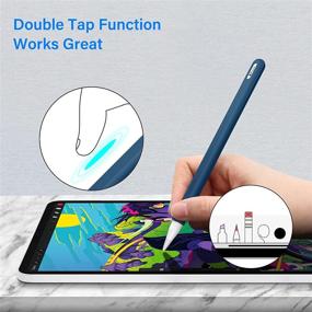 img 1 attached to «Футляр Fintie из силикона для Apple Pencil второго поколения»