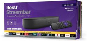 img 4 attached to Roku Streambar: 4K Streaming Media Player with Premium Audio & Voice Remote