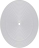 di337 infinity dies by hero arts - nesting ovals logo