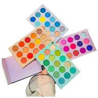 🎨 highly pigmented 60-color eyeshadow palette set: glitter, metallic, matte, shimmer - easy to blend, natural ultra eye shadows in 4-in-1 color board makeup palette logo