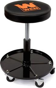 img 3 attached to 🪑 WEN 73012T Pneumatic Rolling Mechanic Stool with 300 lb Capacity