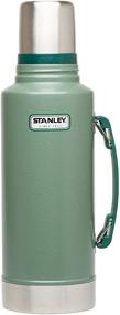 img 4 attached to Stanley Classic Vacuum Insulated Wide Mouth Bottle: 1.1 QT & 2 QT Options for Ultimate Performance