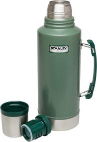 img 1 attached to Stanley Classic Vacuum Insulated Wide Mouth Bottle: 1.1 QT & 2 QT Options for Ultimate Performance