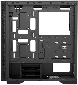 img 1 attached to DEEPCOOL MATREXX 50 Mid-Tower Case: Tempered Glass Panels, PSU Shroud & Rear Fan Included