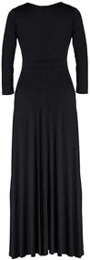 img 2 attached to POSESHE Womens V Neck Sleeve Evening Women's Clothing for Dresses