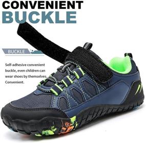 img 2 attached to 👟 Outdoor Trekking Boys' Shoes: ASHION Lightweight Sneakers with Breathable Design