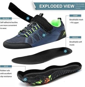 img 3 attached to 👟 Outdoor Trekking Boys' Shoes: ASHION Lightweight Sneakers with Breathable Design