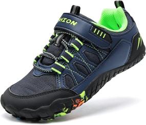 img 4 attached to 👟 Outdoor Trekking Boys' Shoes: ASHION Lightweight Sneakers with Breathable Design